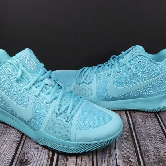 Nike Kyrie 3 Aqua Colorway Mens Basketball Limited - Picture 3 of 7